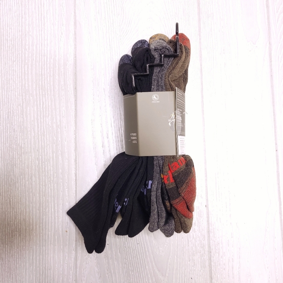 Timberland Outdoor Leisure Crew Socks 4PK - Picture 4 of 4